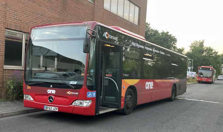 Carousel Mercedes Citaro 891 one